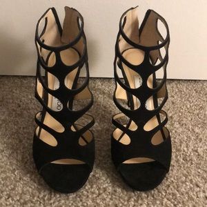 Jimmy choo Black Suede Ren 100